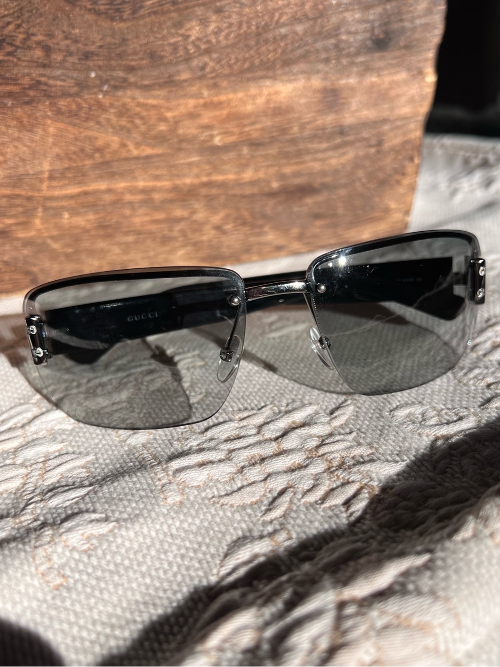 🌻NEW Gucci GG1798/N/S RFWZR Sunglasses 61/15 125 Designer Eyewear Italy $294